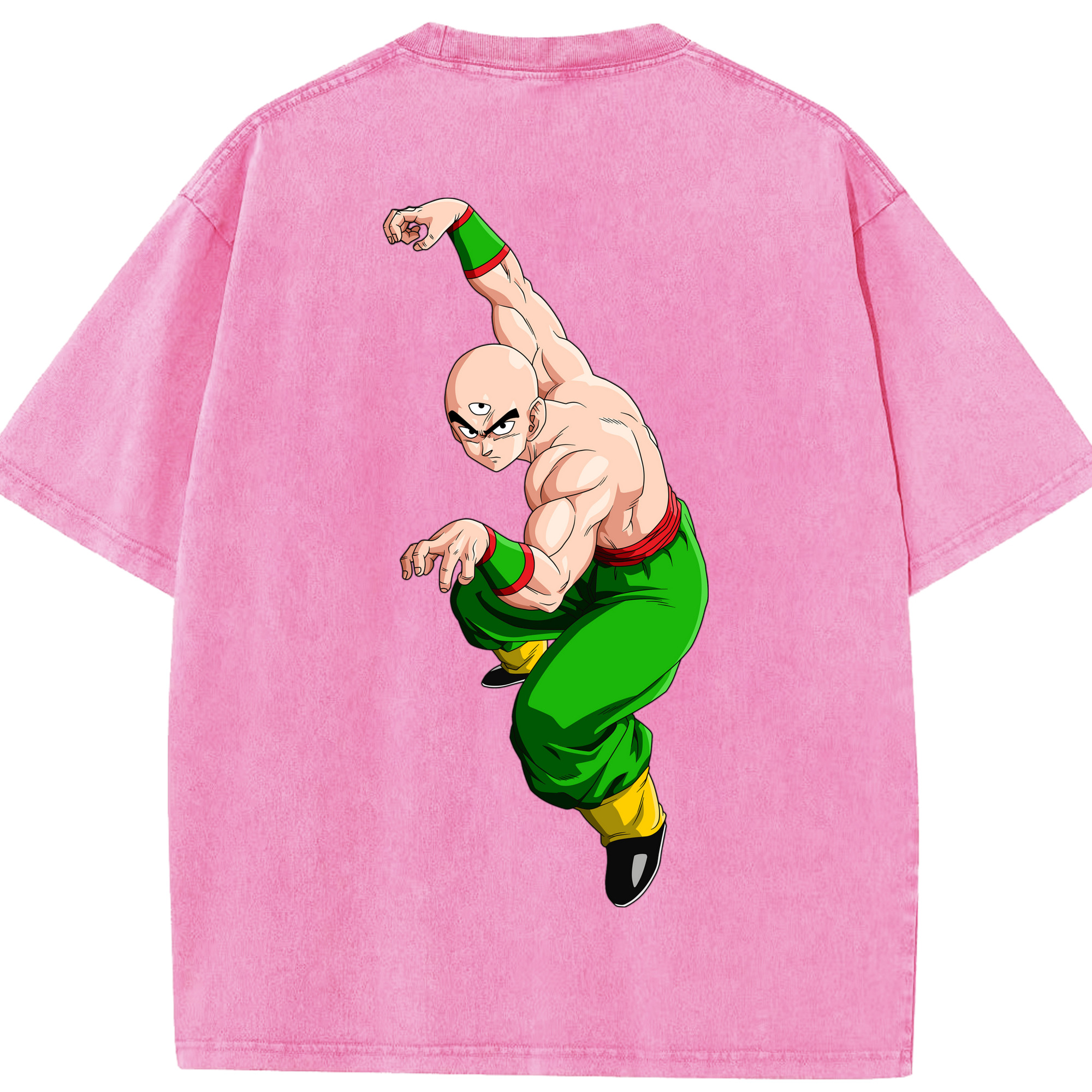 （画像用） ドラゴンボール DRAGON BALL 綿100% ヴィンテージ風 半袖Tシャツ（背面プリント）